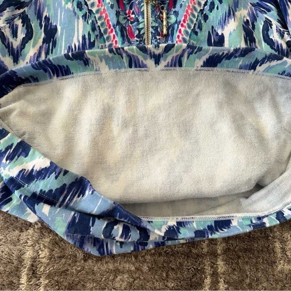 Lilly Pulitzer Skipper Printed Popover Resort Desert Palm UPF 50+ - Picture 5 of 9